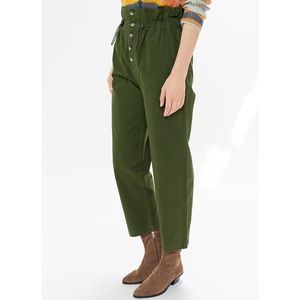 Urban Outfitters Terra High-Waisted Paperbag Pants